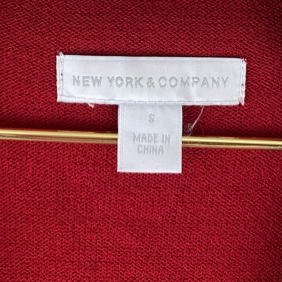 Express Bodycon Midi Dress Corset Detail Dress Blood Red Size Small - Picture 6 of 8